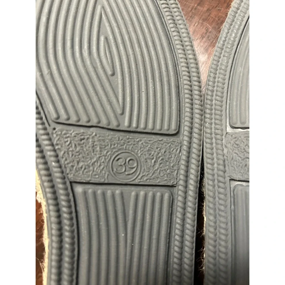 Toni Pons Espadrille‎ Flats Taupe Canvas Slip On Shoes Spain 39